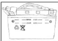 Keeway RY6 - Batterie - 1