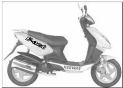 Keeway F-act 50 - PARKEN - 1