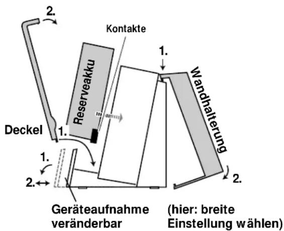 Hagenuk DigiCell Home I - Ladeablage - 1