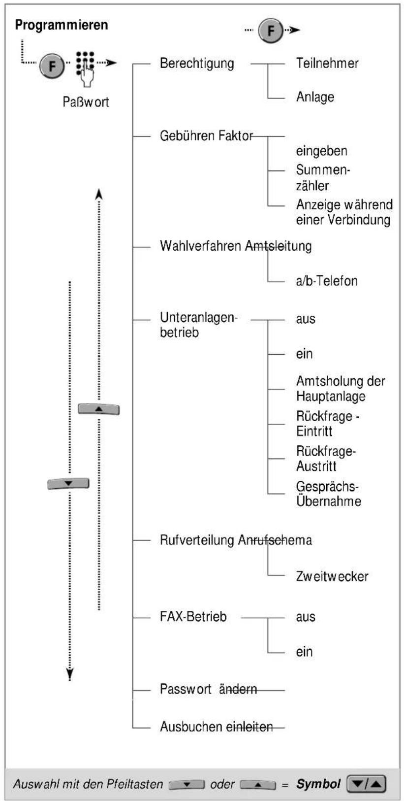 Hagenuk DigiCell A - Einstellen der Telefonanlage - 1