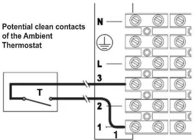Biasi Advance Plus Combi 30C ERP - Connecting the room thermostat or zone valves - 3