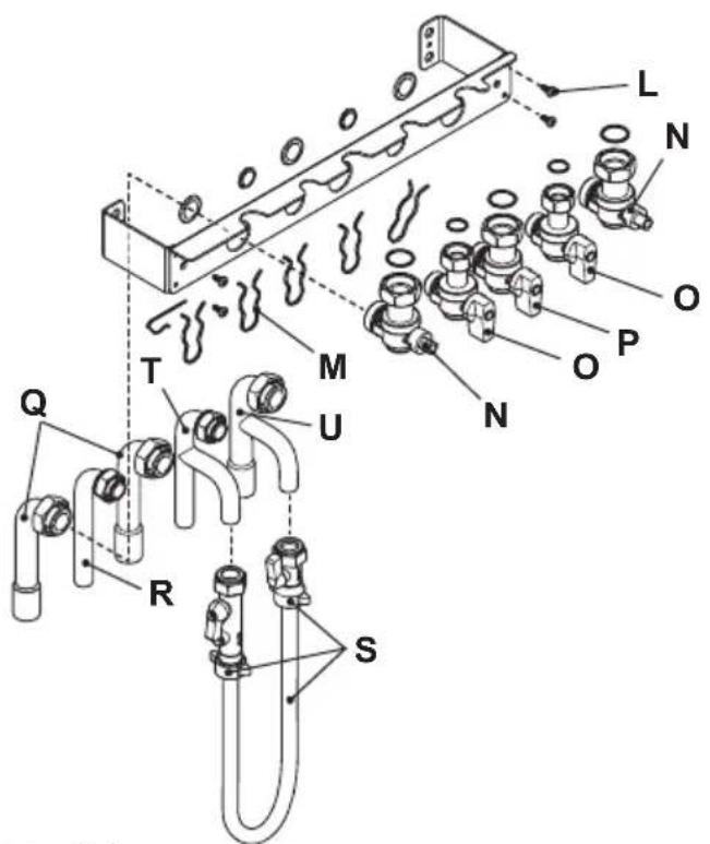 Biasi Advance Plus Combi 30C ERP - Mounting the boiler - 1