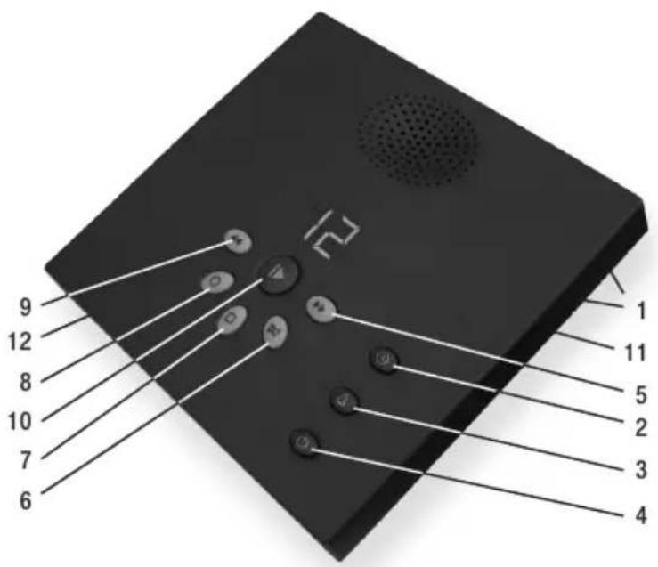 T-Mobile Rispondo 210 - Gesamtansicht und Bedienfeld - 1
