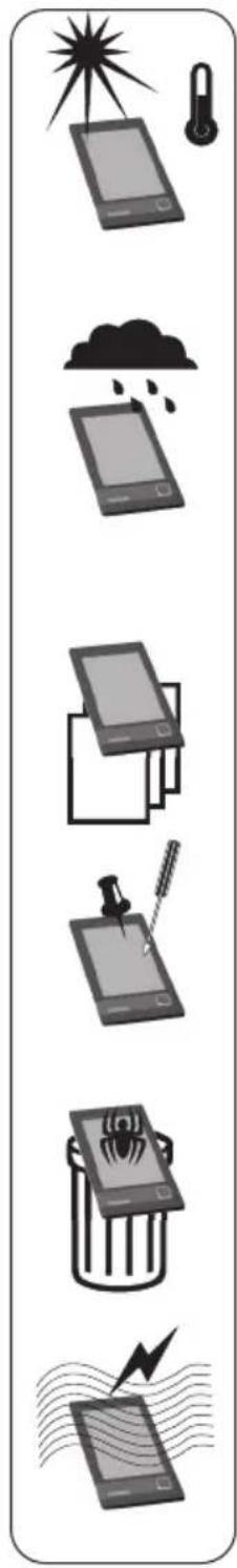 POCKETBOOK 301 Plus - Sicherheitshinweise - 1