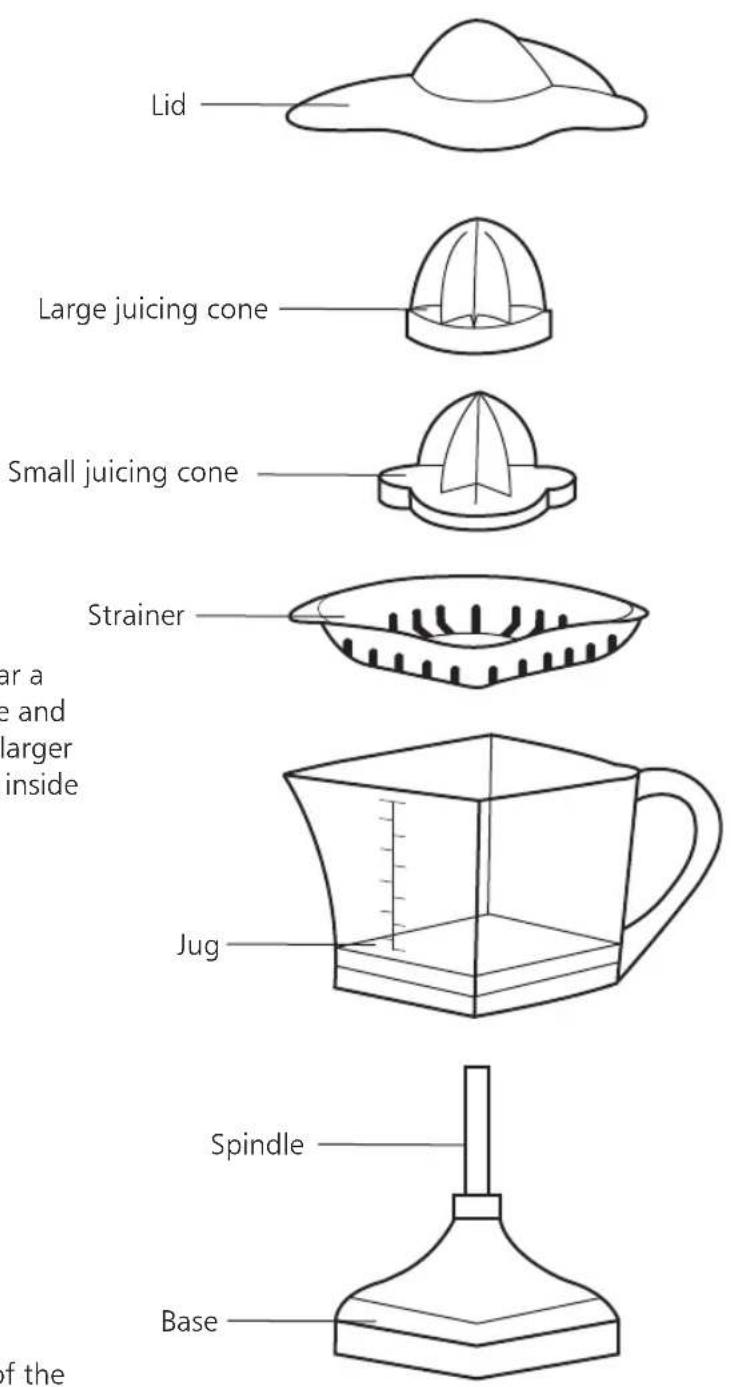 Lakeland 70072 - HOW TO ASSEMBLE THE ELECTRIC CITRUS JUICER AND USING FOR THE FIRST TIME - 2