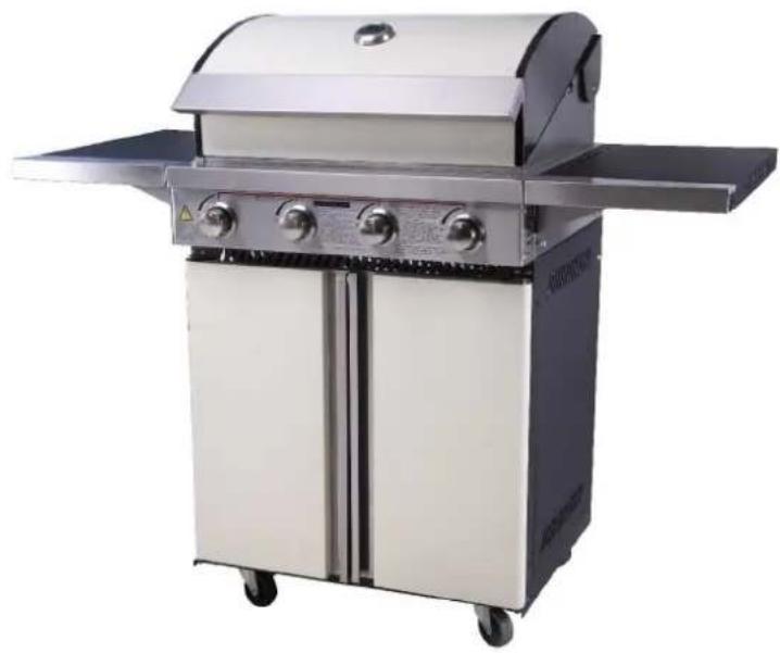 Coobinox Royal 4 - Edelstahlgasgrill 4 Brenner ROYAL DESIGN - 1