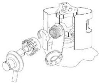 Brixton BQ-6353DU - DREHKNOPF MIT ÜBERLAUFSCHUTZ - 1