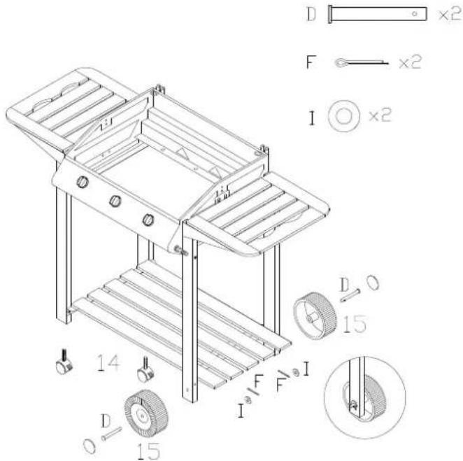 Coobinox Luxus 3 (wood) - Technische Daten: - 4