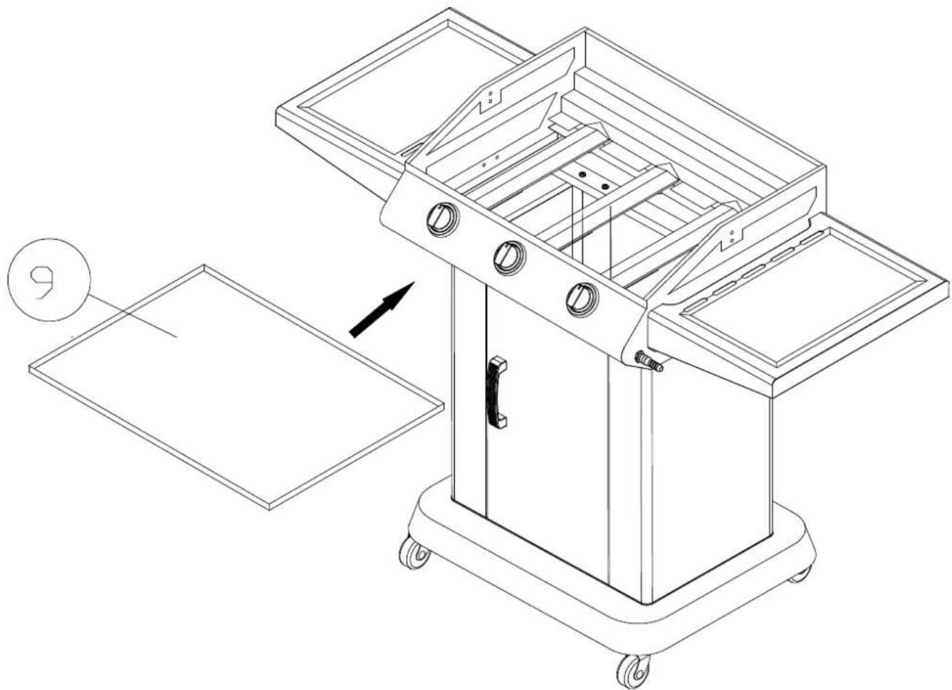 Coobinox Luxus 3 (gas) - Zusammenbau Anleitung - 6