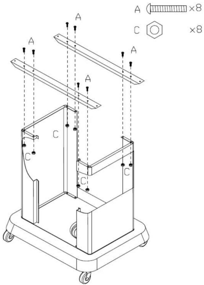 Coobinox Luxus 3 (gas) - Zusammenbau Anleitung - 2
