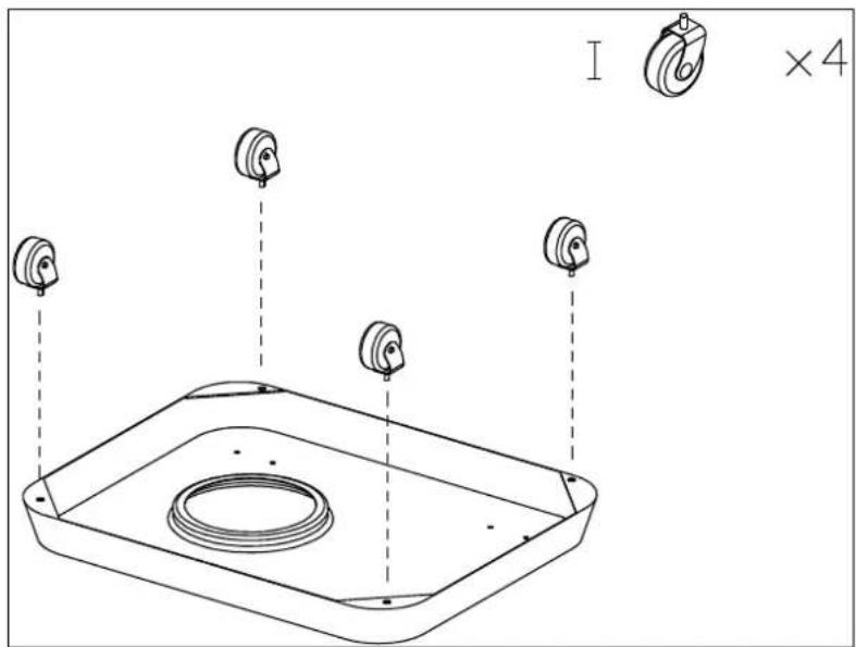 Coobinox Luxus 3 (gas) - Zusammenbau Anleitung - 1
