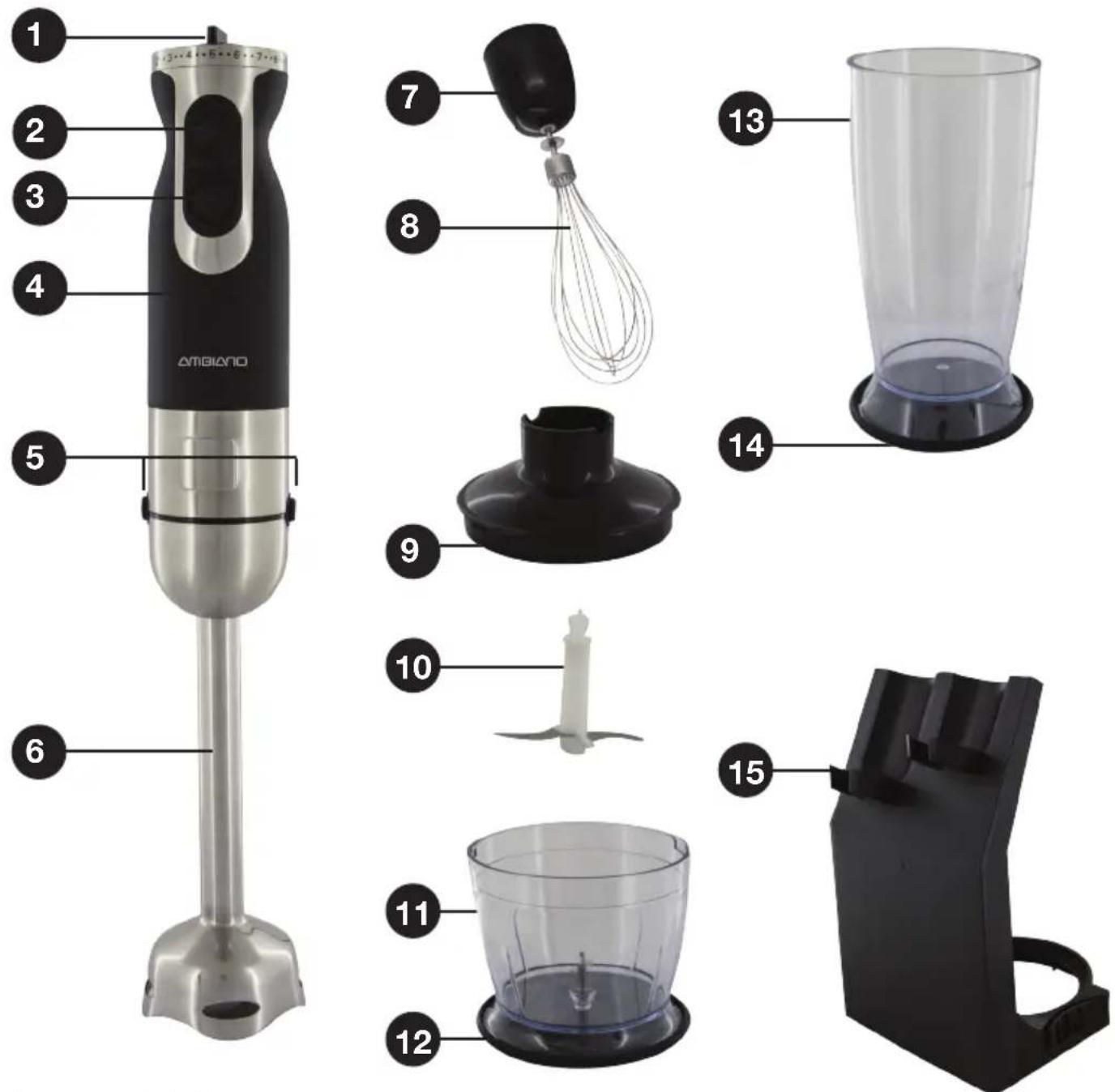 Ambiano GTM-8222S - Product Overview - 1