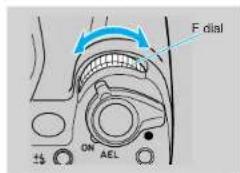 F dial ON AEL