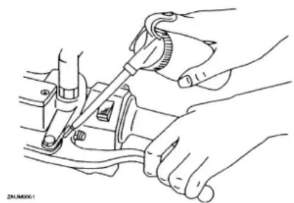 YAMAHA Majesty125 (2005) - Checking and lubricating the cables - 1