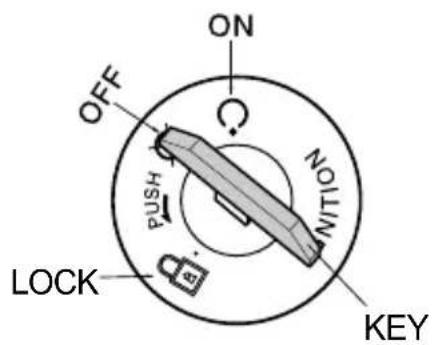 HYOSUNG SR50R - IGNITION SWITCH - 1