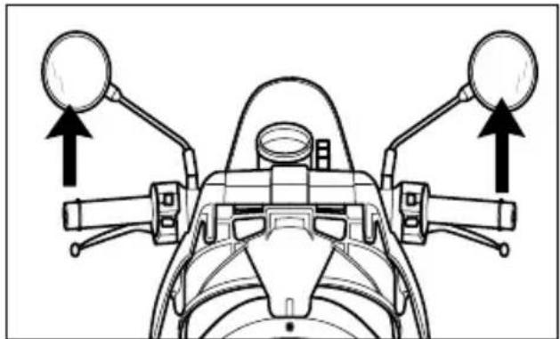 HYOSUNG SR50R - REAR-VIEW MIRROR - 1
