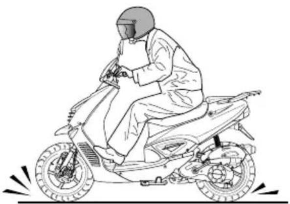 HYOSUNG SR50R - WARNING - 1