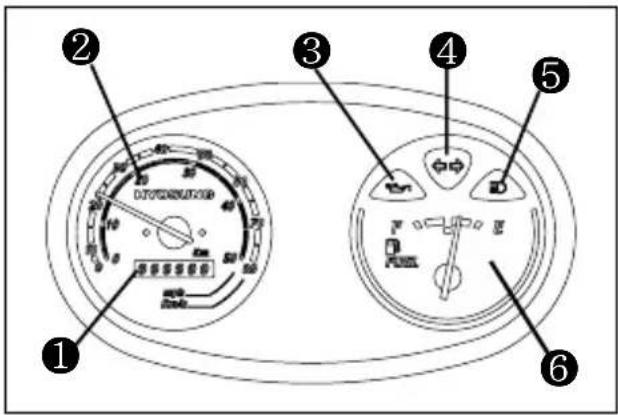 HYOSUNG SF50B - INSTRUMENT PANEL - 1