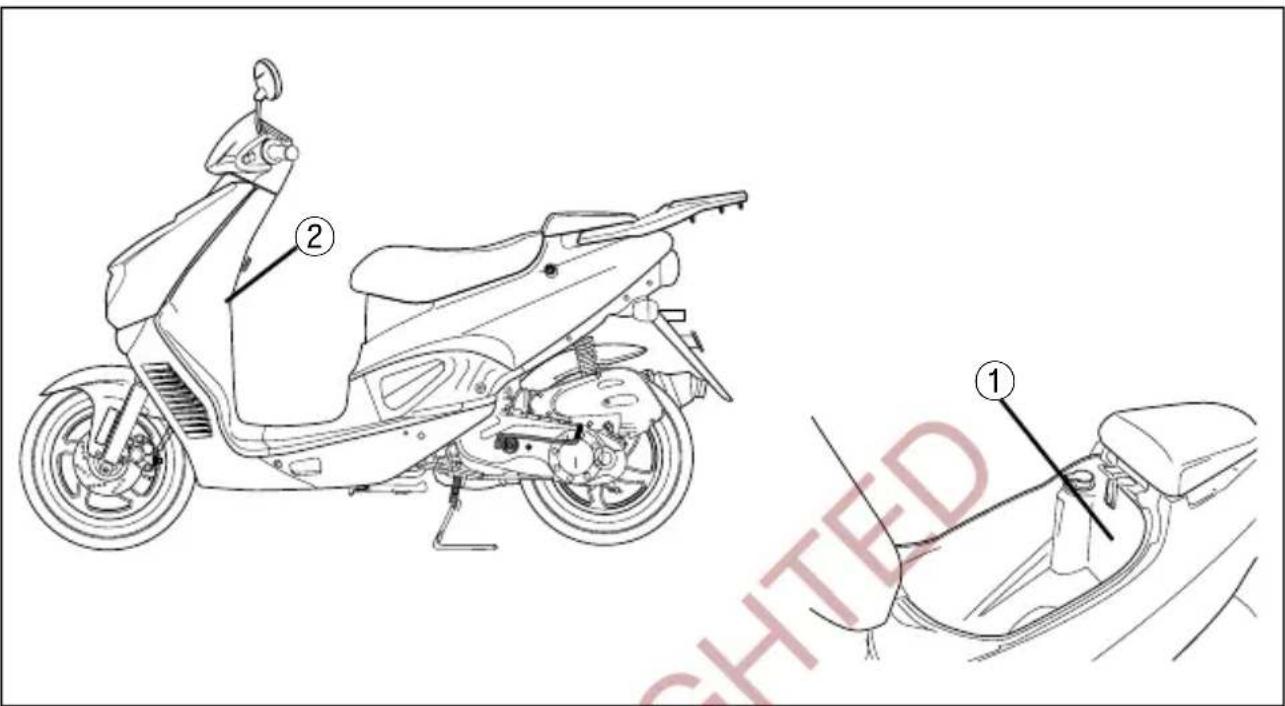 HYOSUNG SF50B - LABEL - 1