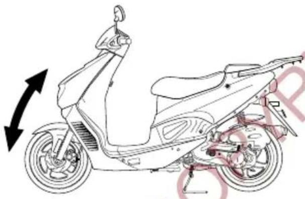 HYOSUNG SF50B - FRONT FORK - 1