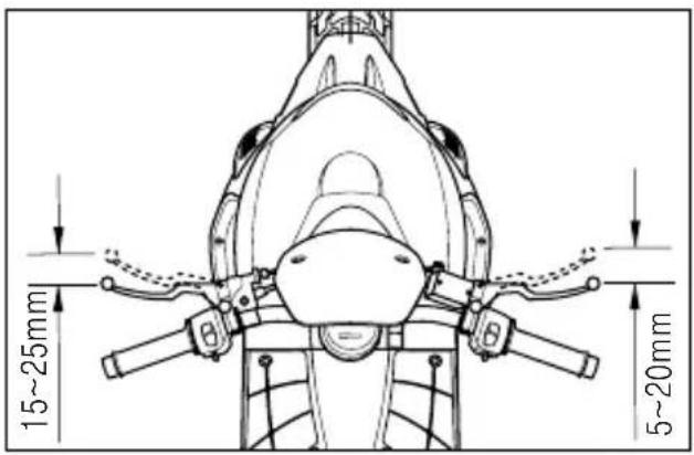 HYOSUNG SF100 - BRAKE LEVER - 1