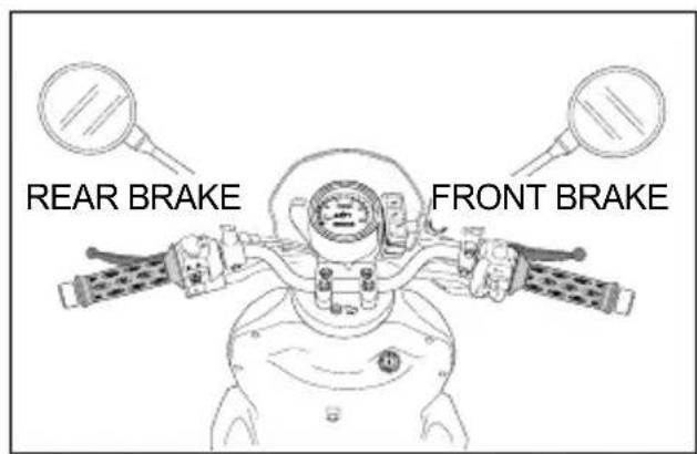 HYOSUNG SF100 - OPERATING THE BRAKE - 1