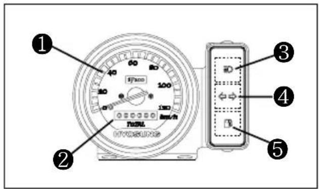 HYOSUNG SF100 - INSTRUMENT PANEL - 1