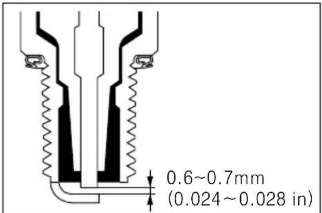 HYOSUNG SF100 - SPARK PLUG - 2