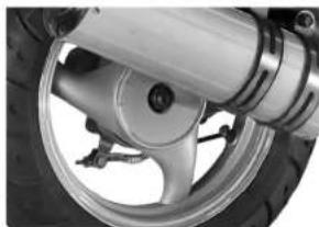 Bintelli Breeze 49cc - Service and Maintenance for the Rear Brake - 3