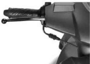 Bintelli Breeze 49cc - Adjustment of the front disc brake - 1
