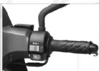 Bintelli Breeze 49cc - Kick Starting the Engine: - 4