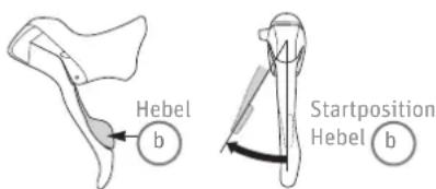 Kalkhoff City Classic 7 - Betätigen des Umwerferhebels mit Trimmen (Geräuschminimierung), optional - 2