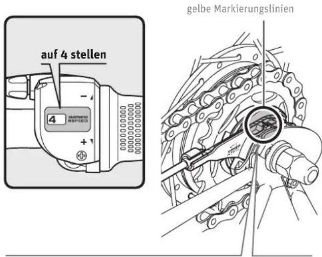 Kalkhoff Agattu HS 27 - Gänge bei einer Shimano-Nabenschaltung einstellen - 1