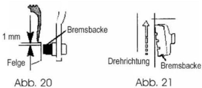 Monty EF-38 - Überprüfen der Bremsen - 1