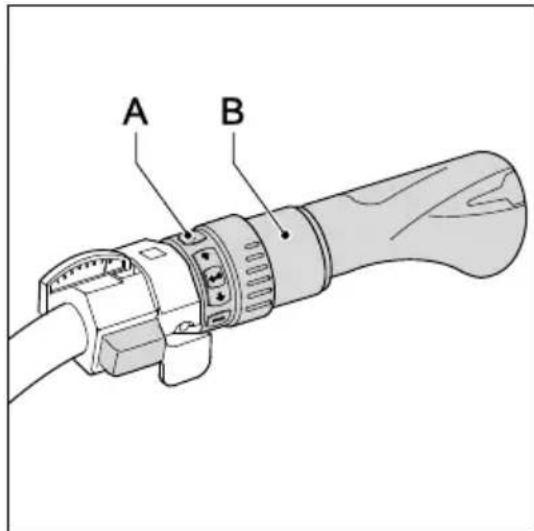 A B