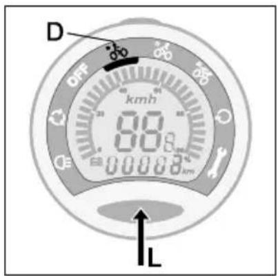 D OFF km/h 80 800000 km L