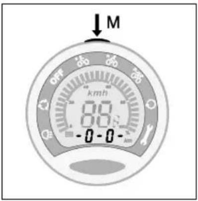 M OFF km/h 00 -0 -0 -km