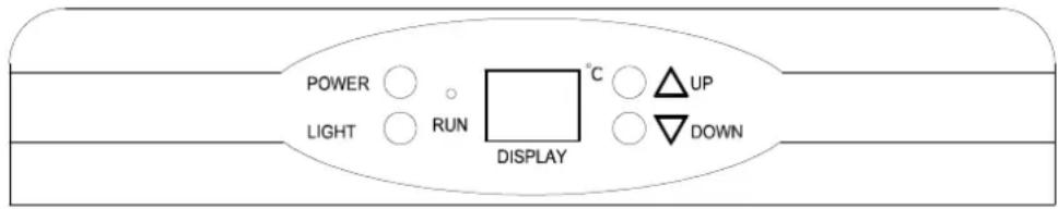 Coobinox WE 90 L - Anleitung für das Bedienelement - 1