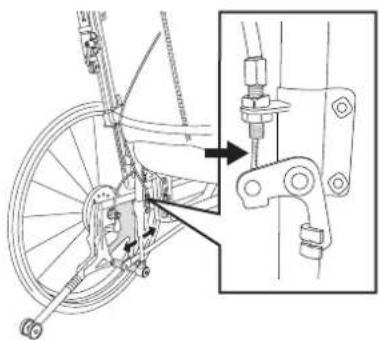 Etac Next Comfort - 7:7 Einstellung des Bowdenzuges - 1