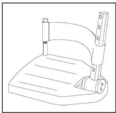 Etac Elite - 10:10 Fersenband für geteilte Fußplatten - 1