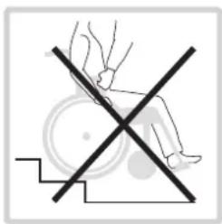 Etac Cross 5 XL - Symbole und Warnhinweise - 2