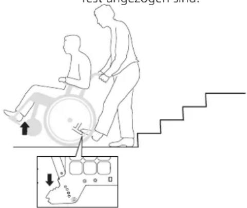 Etac Cross 5 XL - Treppen hinaufbewegen - 1