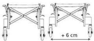 Etac Cross 5 XL - Auswahlmöglichkeiten für den Rollstuhl - 6