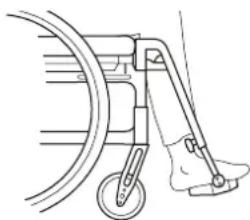 Etac Cross 5 XL - Fußplatten - 2