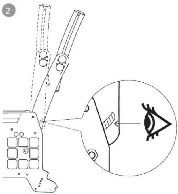 Etac Cross 5 XL - Einstellung Rückenlehnenwinkel - 4