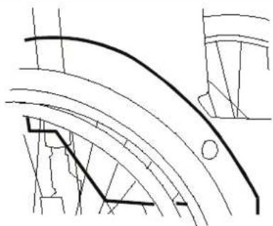 Etac Act - 10:3 Seitenschutz, hart, transparent - 2