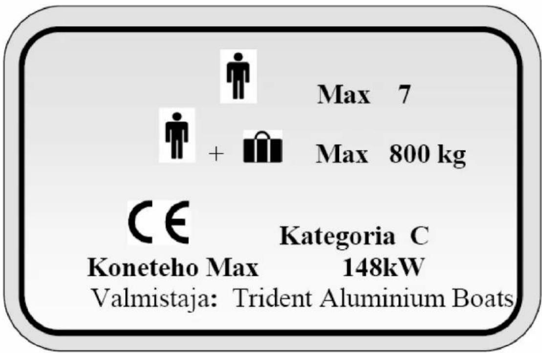 TRIDENT 620 - Herstellernachweis (Herstellerschild) - 1