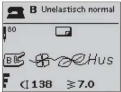 Husqvarna-Viking Eden Rose 250C - Stiche oder Programme aus Ihrem Persönlichen Menü löschen - 1