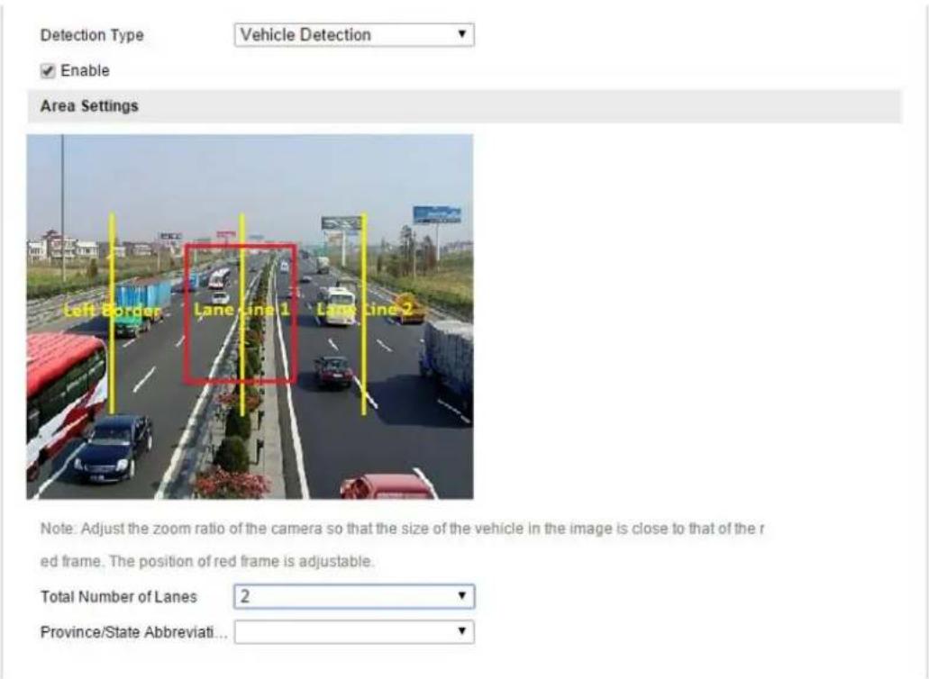 Hikvision DS-2CD2T32-I8(6MM) - ◆ Configuring the Detection Settings - 1