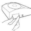 Drayton Digistat +RF3 - Remove battery compartment - 1